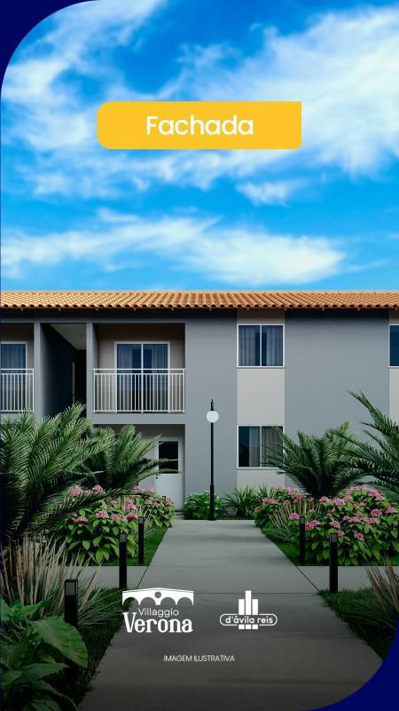 Apartamento, Bandeirinhas, 2 Quartos, 1 Vaga