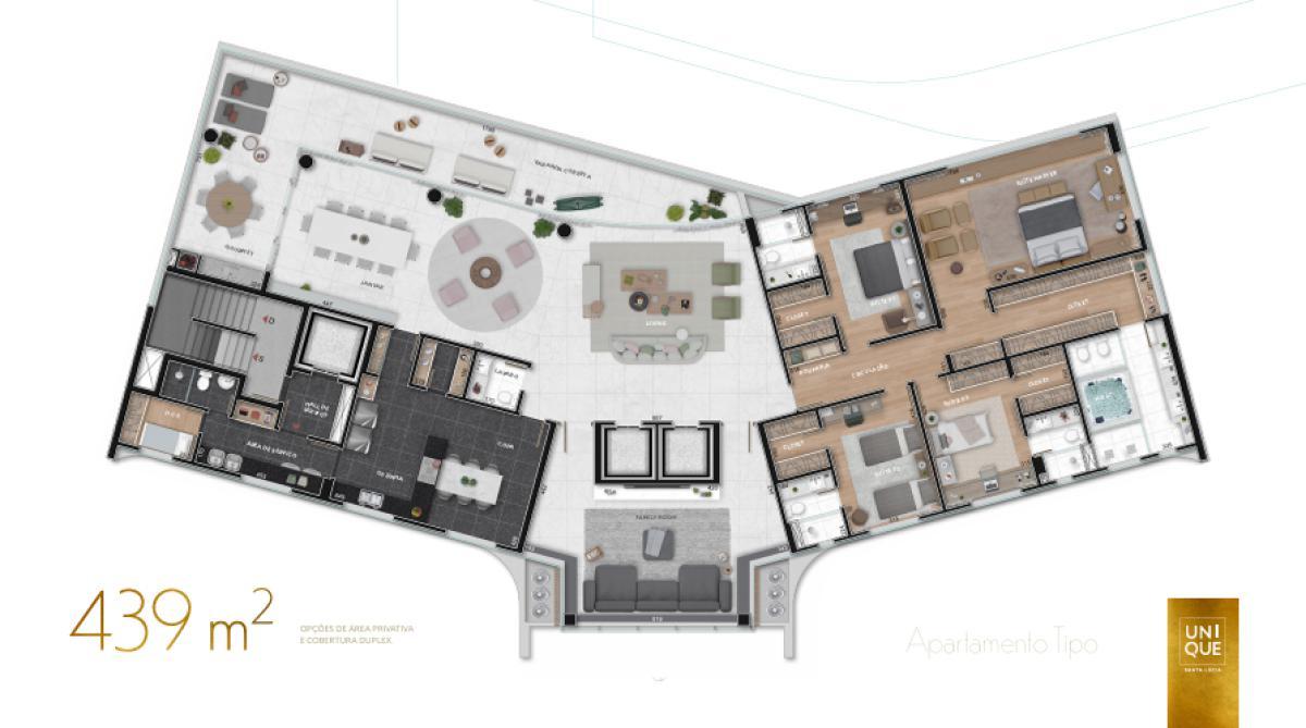 Apartamento, Santa Lúcia, 4 Quartos, 6 Vagas, 4 Suítes