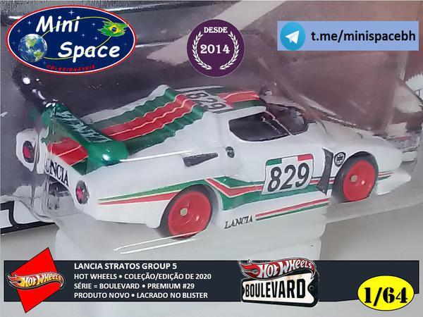 Hot Wheels Lancia Stratos Group 5 Cores Alitalia 1/64