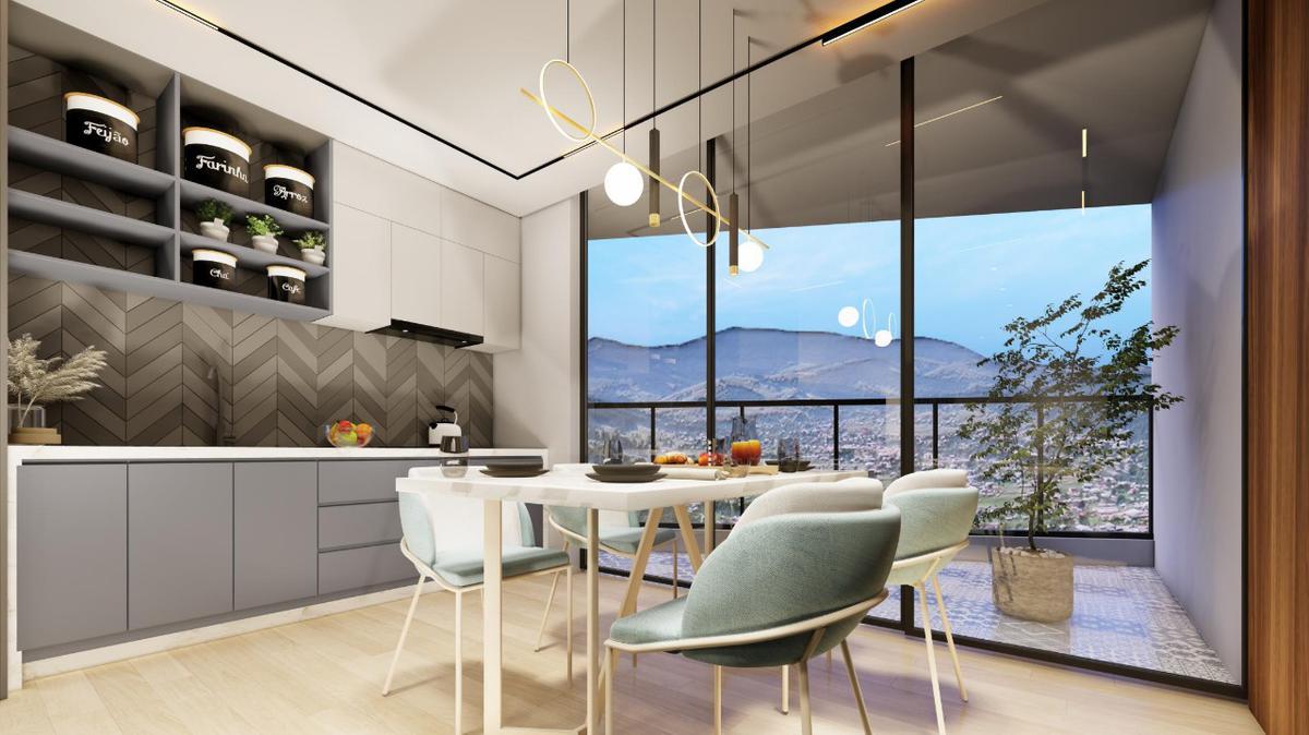 Apartamento, Campo do Pires, 2 Quartos, 2 Vagas, 1 Suíte