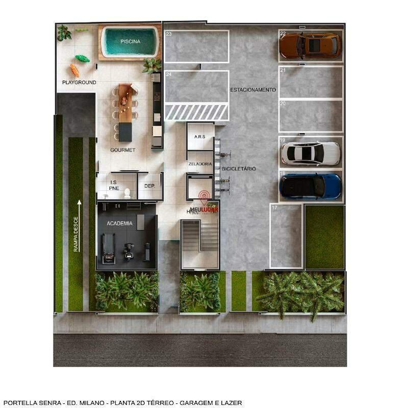 Apartamento, Barreiro, 3 Quartos, 3 Vagas, 1 Suíte