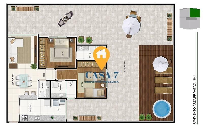Apartamento, Prado, 2 Quartos, 3 Vagas, 2 Suítes