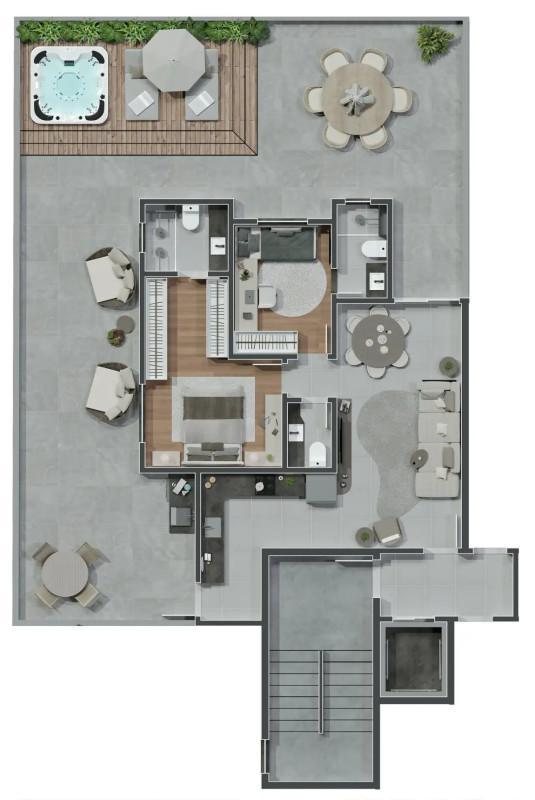 Apartamento, Santo Antônio, 2 Quartos, 2 Vagas, 2 Suítes