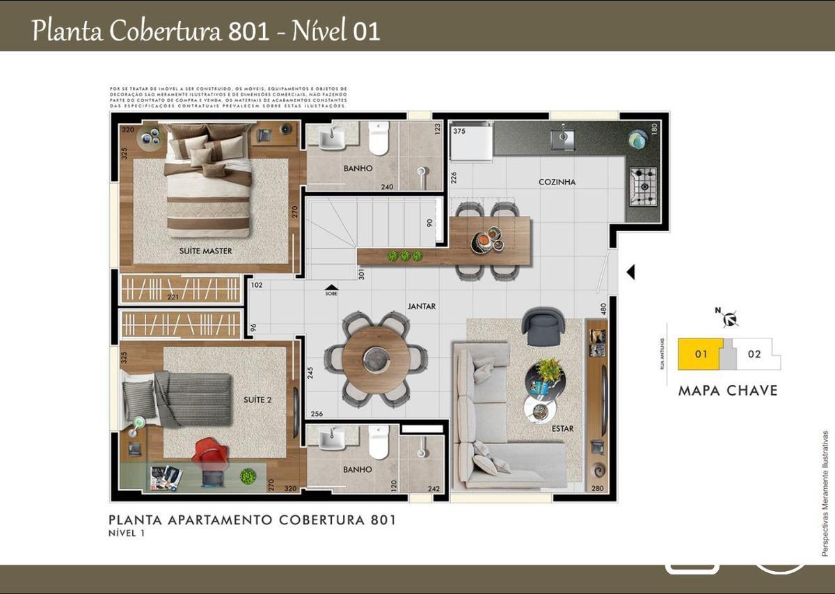 Apartamento, Sion, 2 Quartos, 2 Vagas, 2 Suítes