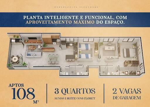Apartamento, Iguaçu, 3 Quartos, 2 Vagas, 1 Suíte
