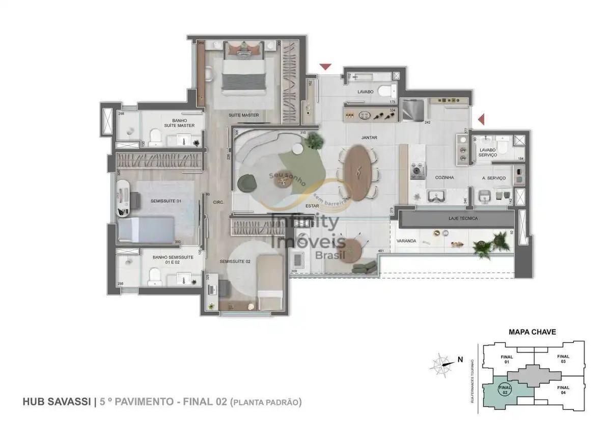 Apartamento, Savassi, 3 Quartos