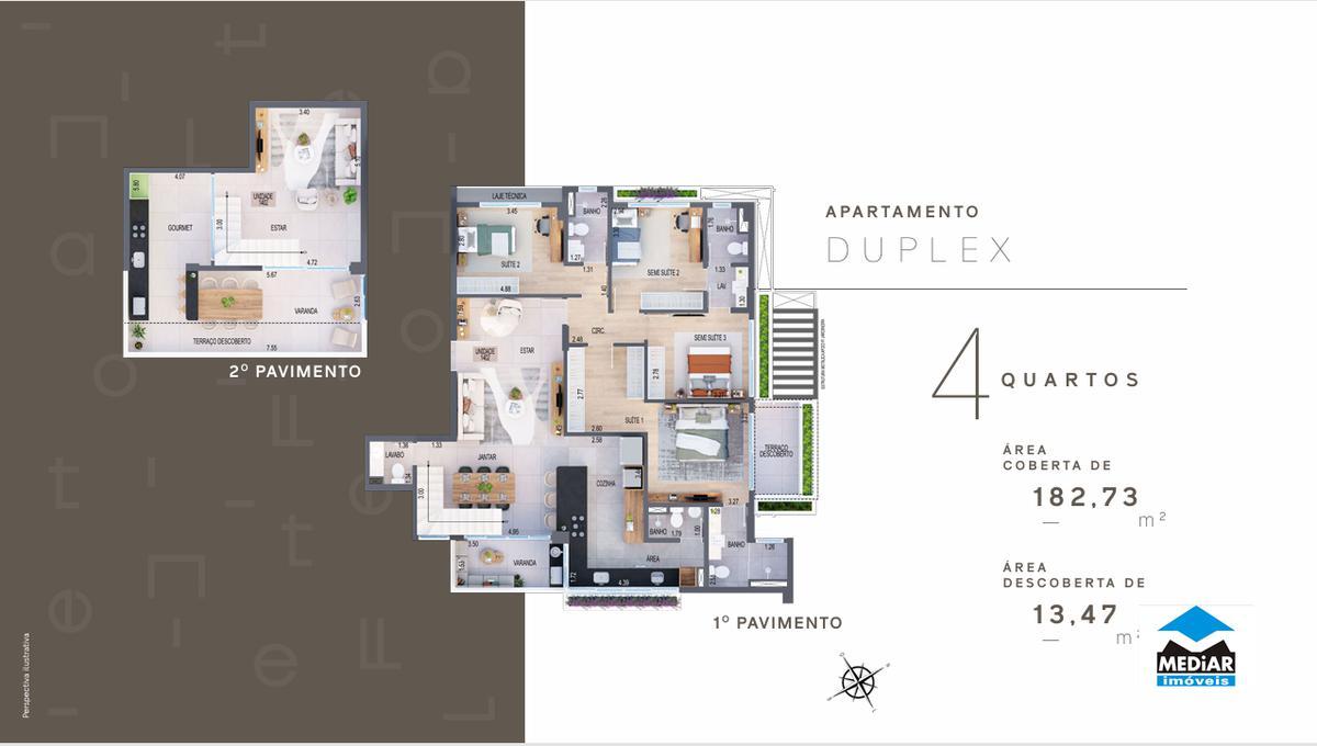 Apartamento, Gutierrez, 4 Quartos, 3 Vagas, 2 Suítes