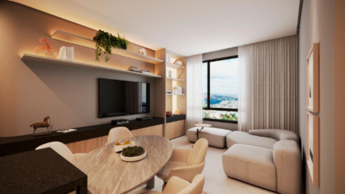 Apartamento, Lourdes, 2 Quartos, 0 Vaga