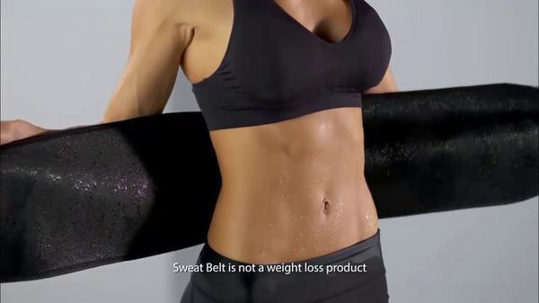Cinta Abdominal Sweat Belt Funciona