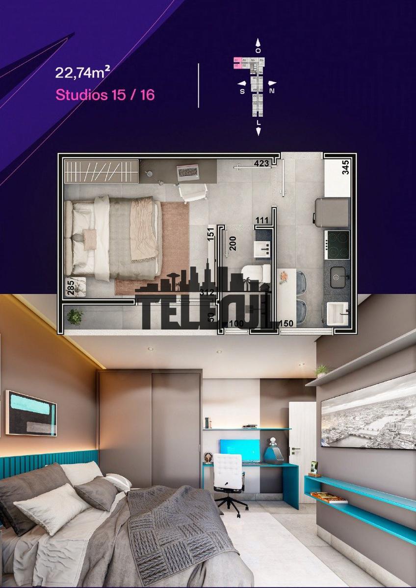 Apartamento, Santa Luiza, 1 Quarto, 0 Vaga, 1 Suíte