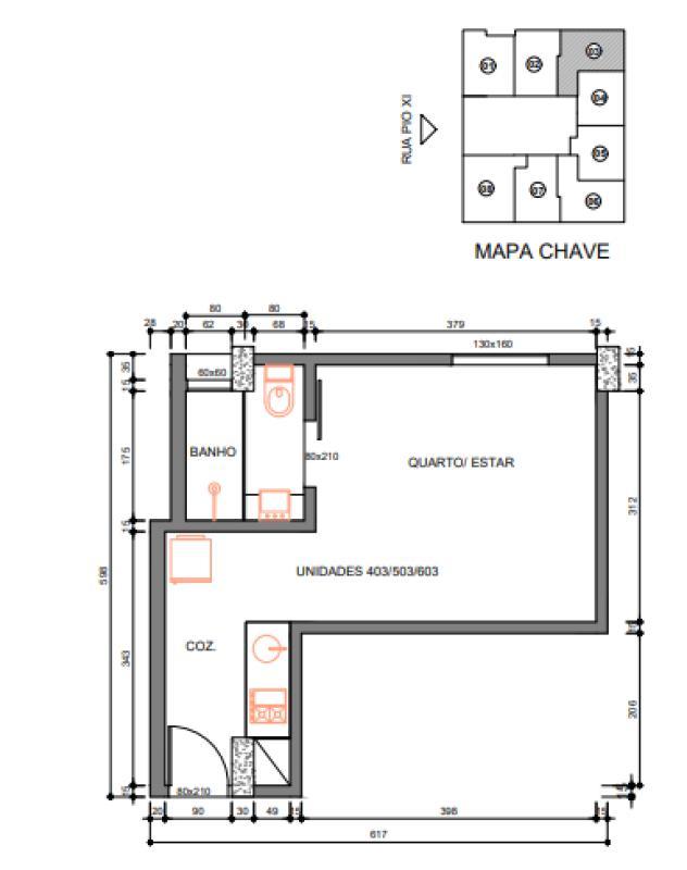 Apart Hotel, Ipiranga, 2 Quartos, 0 Vaga, 1 Suíte