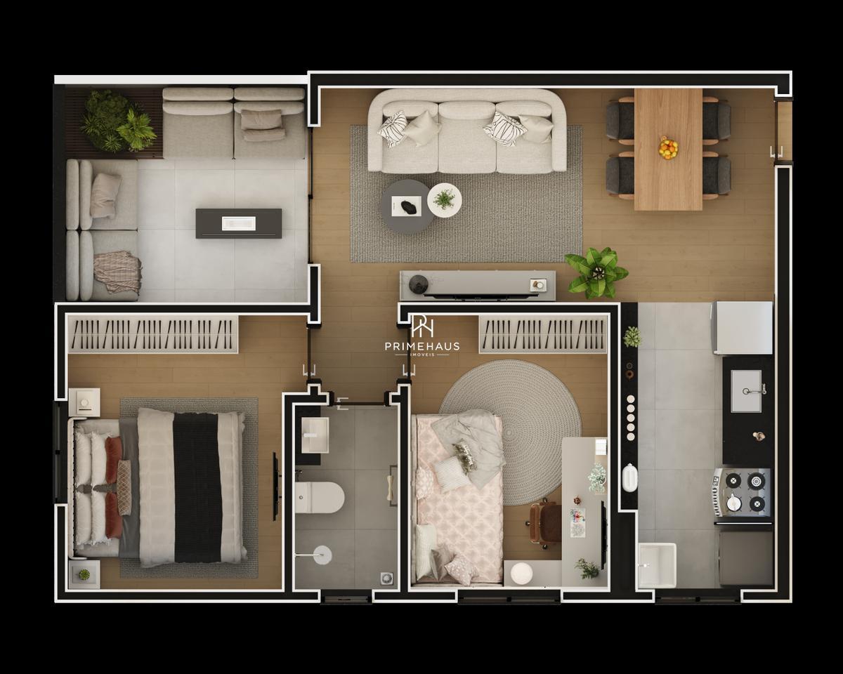 Apartamento, Brasil Industrial, 2 Quartos, 1 Vaga, 1 Suíte