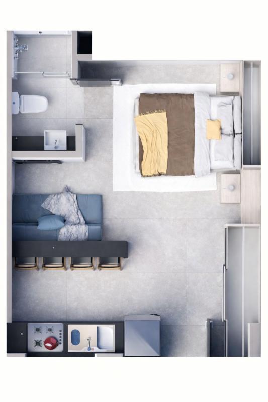 Apart Hotel, Ipiranga, 1 Quarto, 0 Vaga