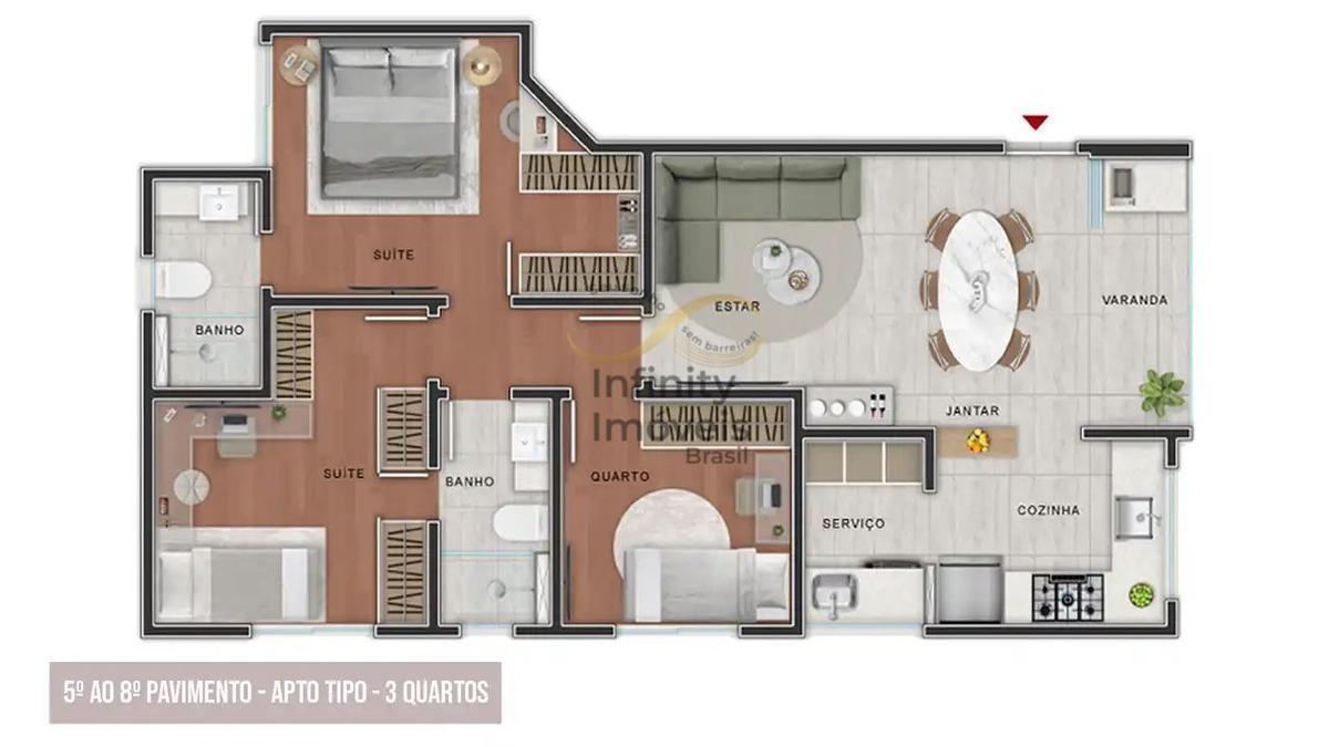 Apartamento, Sion, 3 Quartos