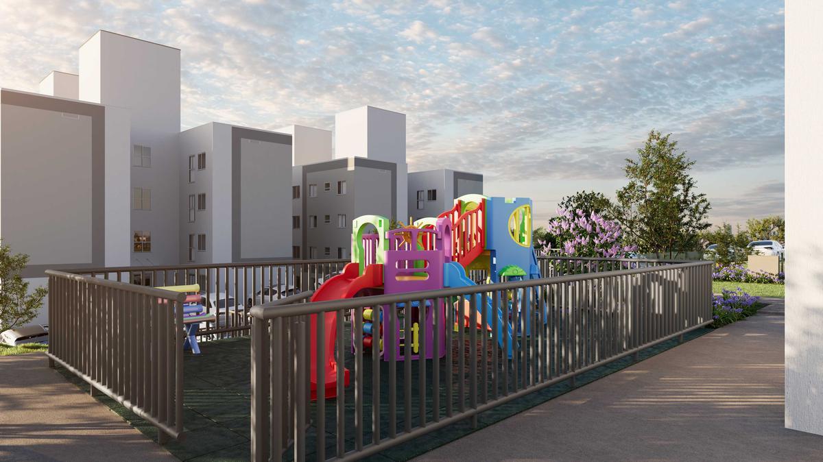 Apartamento, Palmital, 1 Quarto, 1 Vaga