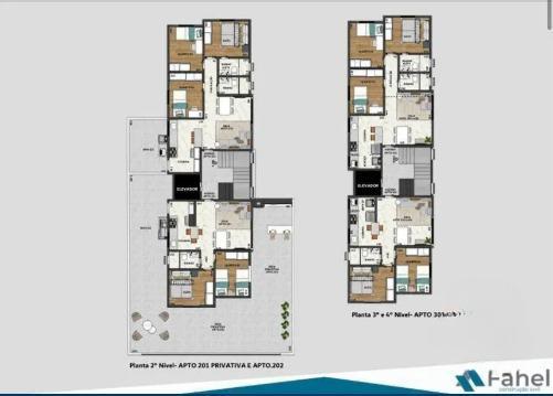 Apartamento, Santa Mônica, 2 Quartos, 0 Vaga