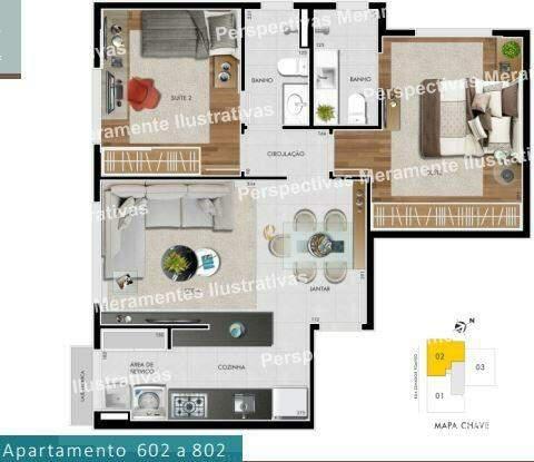 Apartamento, Serra, 2 Quartos, 2 Vagas, 2 Suítes