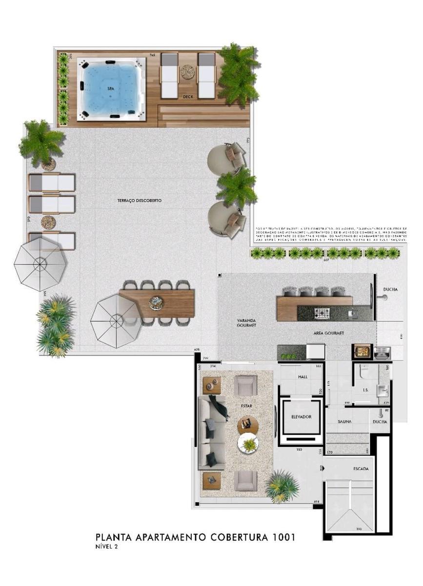 Cobertura, Castelo, 4 Quartos, 4 Vagas, 4 Suítes