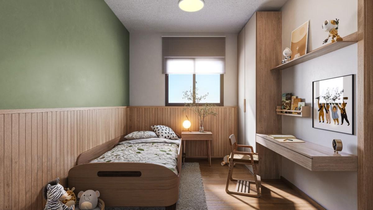 Apartamento, Três Barras, 2 Quartos, 1 Vaga