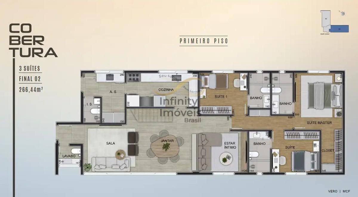 Apartamento, Santo Antônio, 3 Quartos