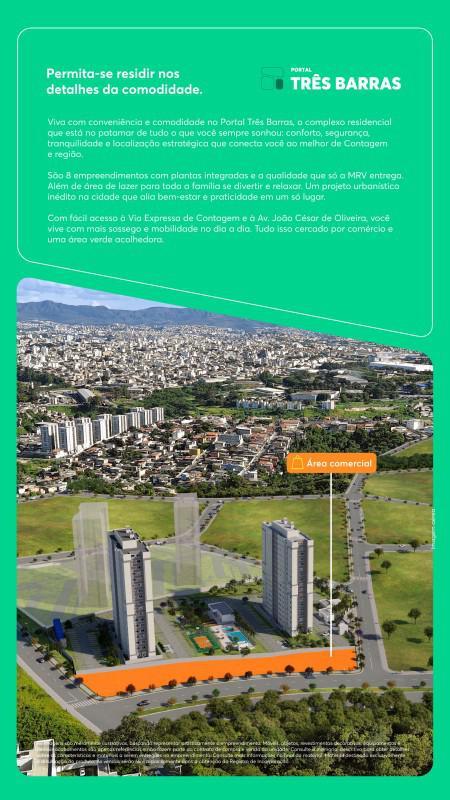 Apartamento, Três Barras, 2 Quartos, 1 Vaga, 1 Suíte