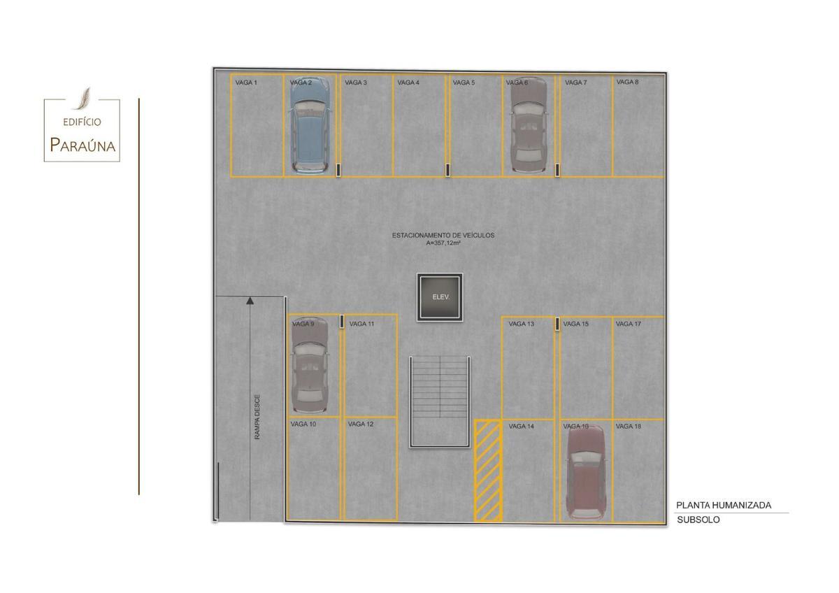Apartamento, Palmeiras, 2 Quartos, 1 Vaga