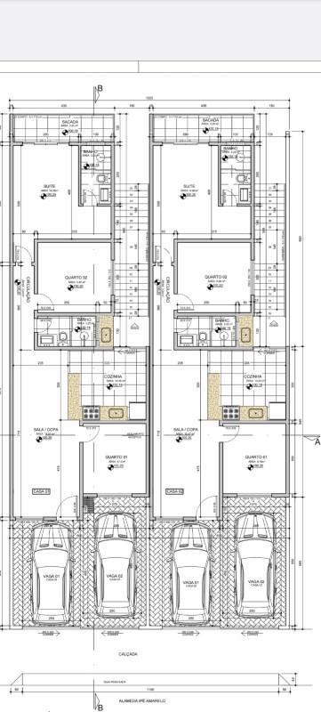 Casa, Masterville, 3 Quartos, 1 Vaga, 1 Suíte