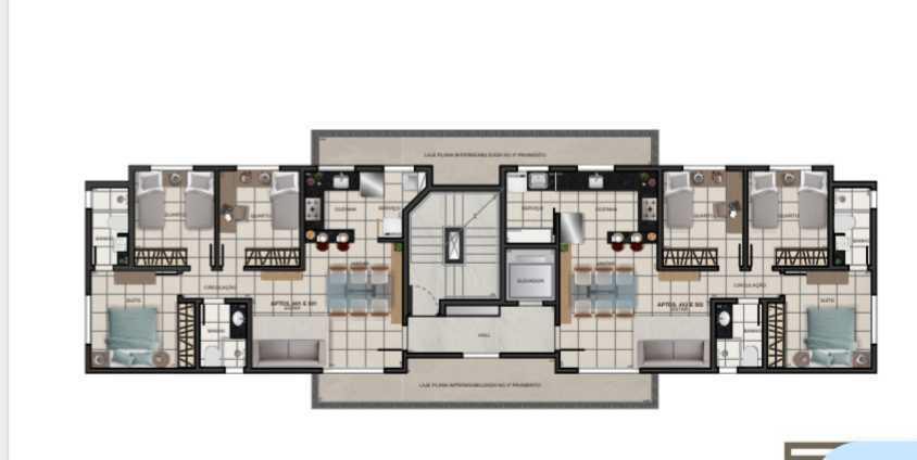 Apartamento, União, 3 Quartos, 2 Vagas, 1 Suíte