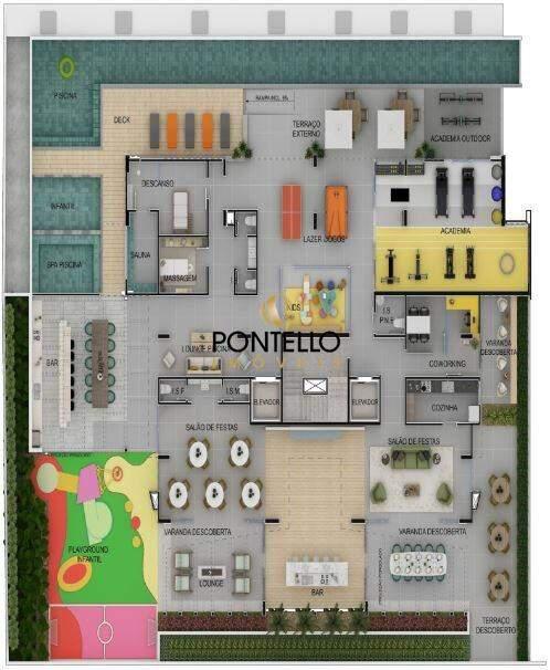 Apartamento, Santo Agostinho, 3 Quartos, 2 Vagas, 1 Suíte