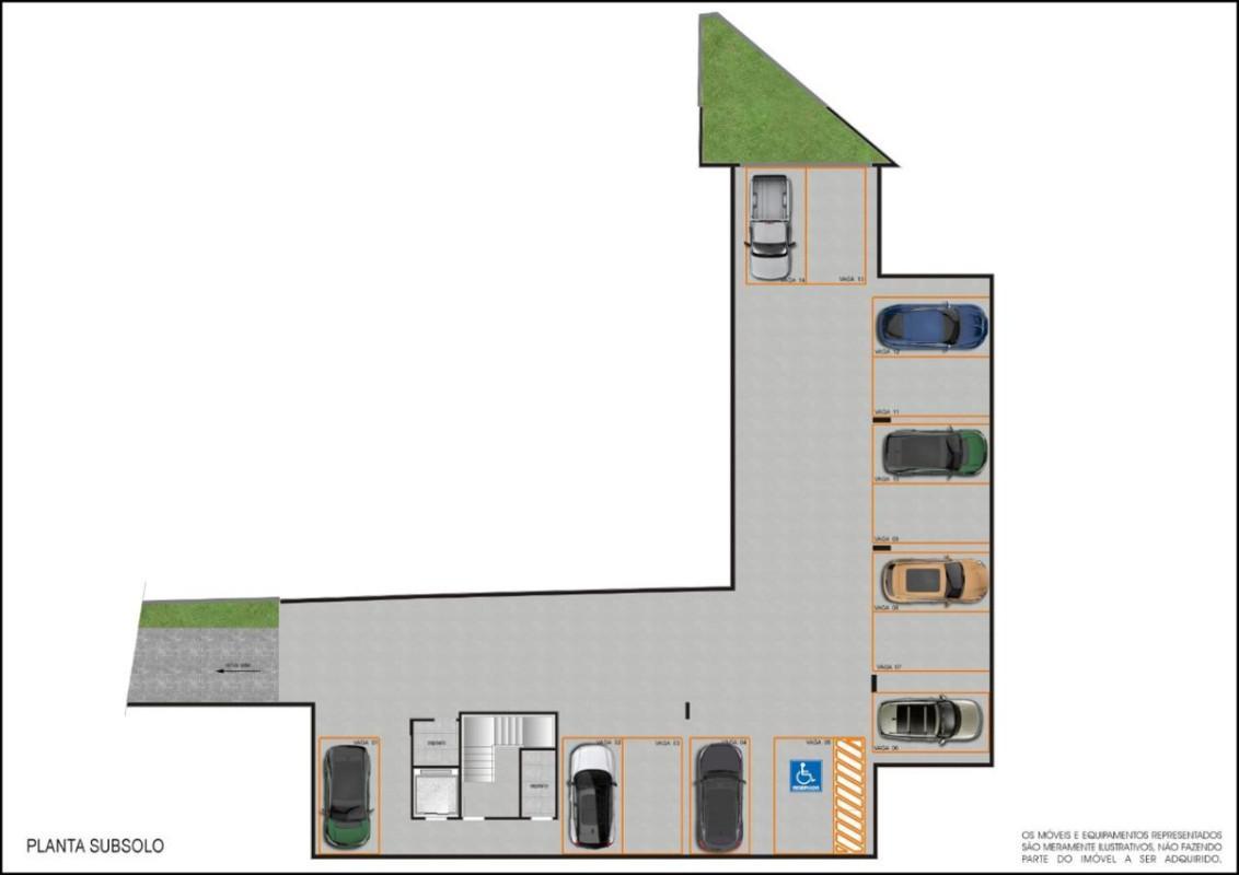 Apartamento, Calafate, 3 Quartos, 3 Vagas, 1 Suíte