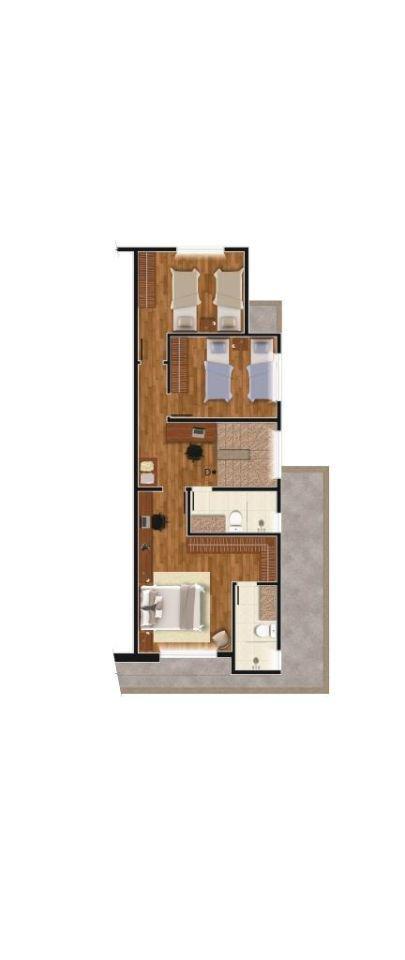 Casa, Santa Cruz, 3 Quartos, 2 Vagas, 1 Suíte