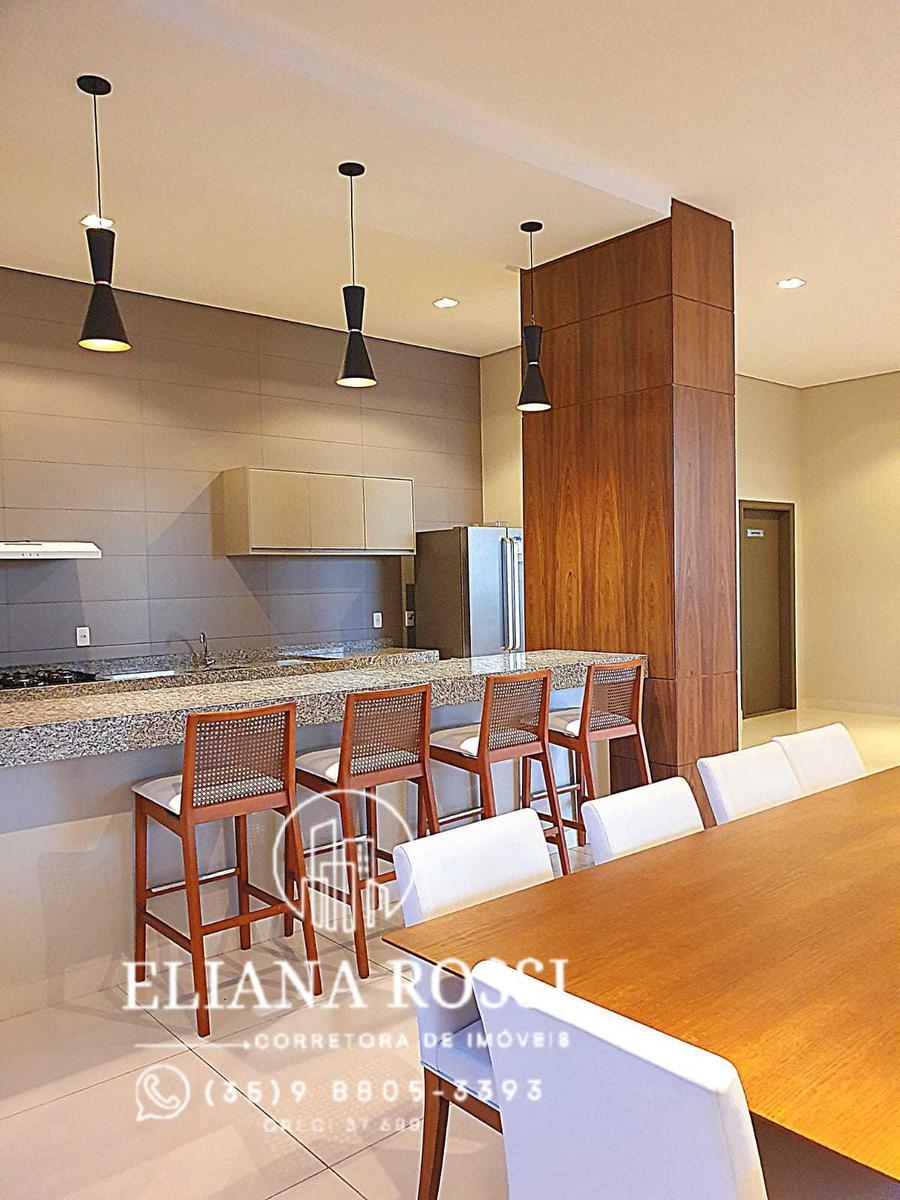 Apartamento, Centro, 3 Quartos, 2 Vagas, 1 Suíte