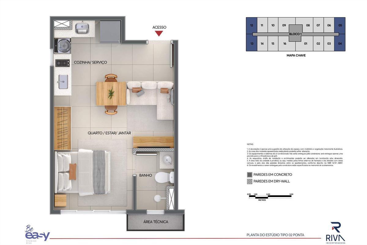 Apart Hotel, Nova Suíssa, 1 Quarto, 0 Vaga, 1 Suíte