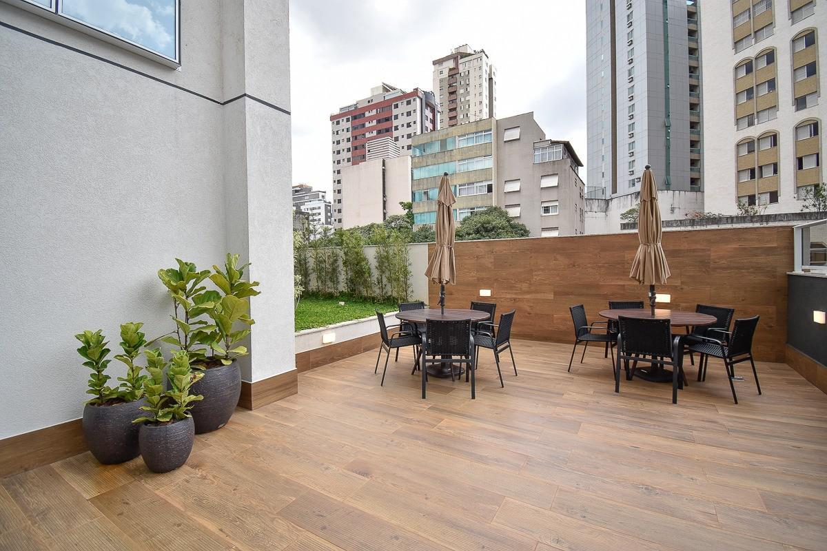 Apartamento, Santo Agostinho, 1 Quarto, 1 Vaga, 1 Suíte