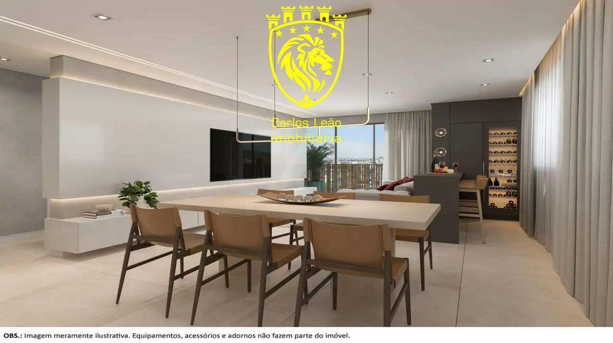 Apartamento, Lourdes, 3 Quartos, 2 Vagas, 1 Suíte