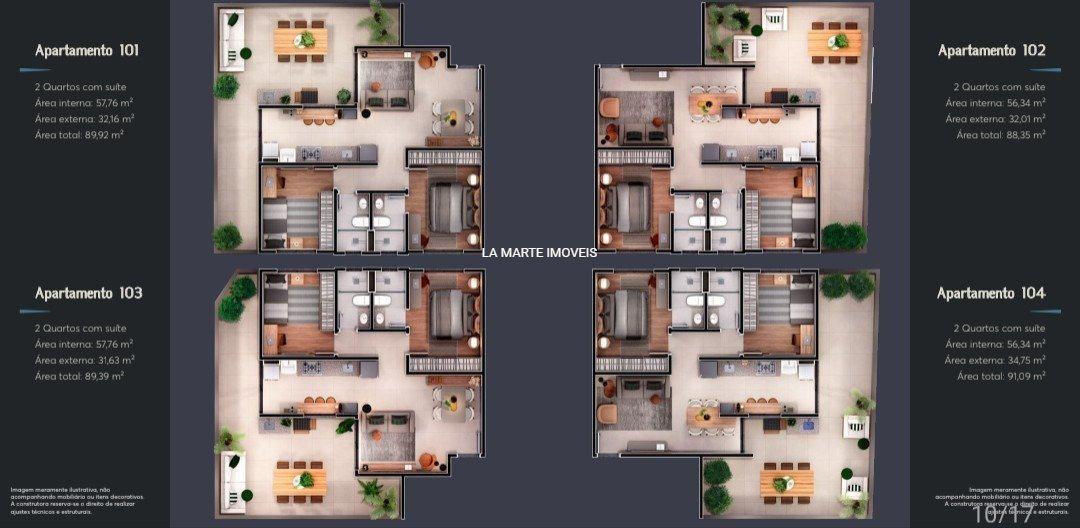 Apartamento, São Lucas, 2 Quartos, 2 Vagas, 1 Suíte