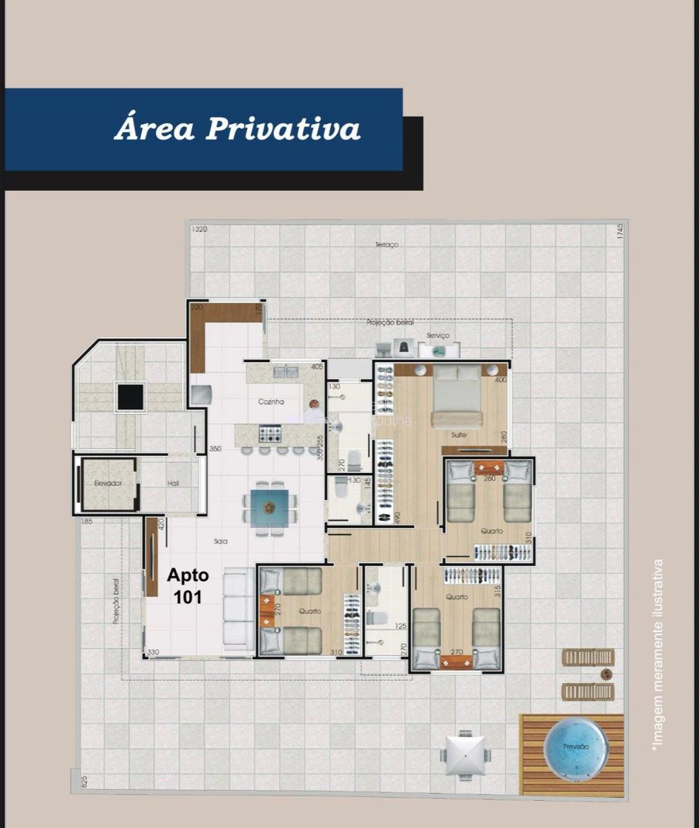 Apartamento, Liberdade, 3 Quartos, 4 Vagas, 1 Suíte