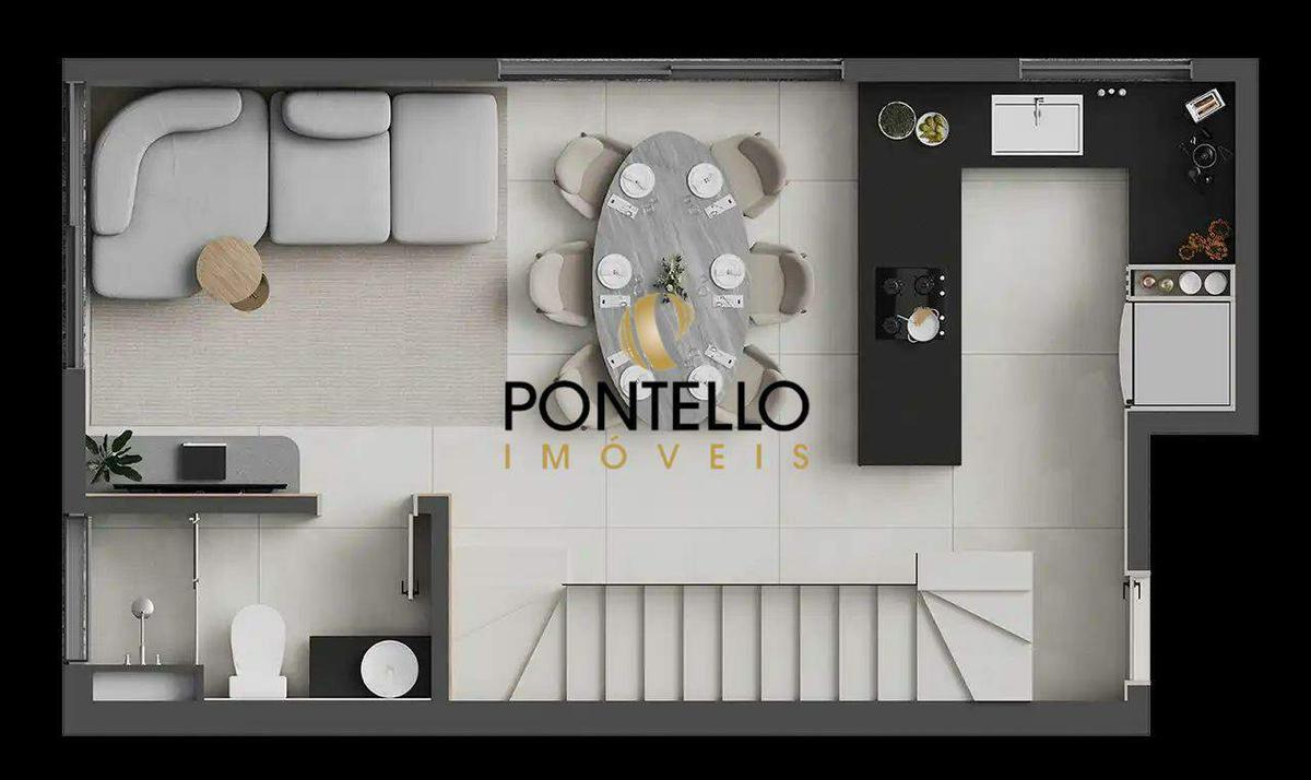 Apartamento, Centro, 1 Quarto, 0 Vaga