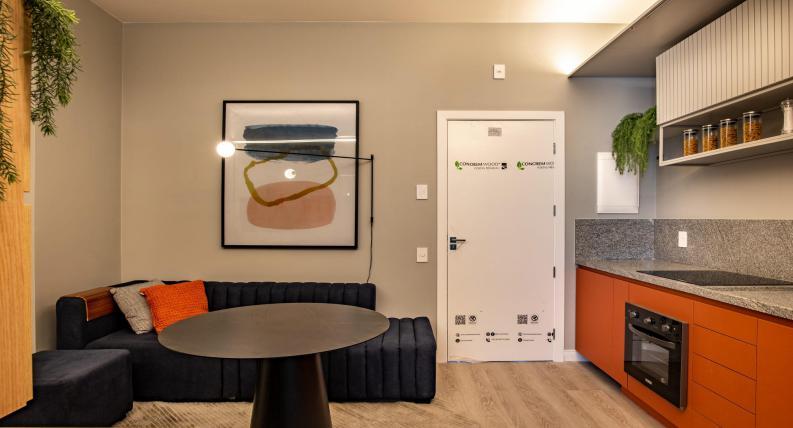 Apart Hotel, Beatriz, 1 Quarto, 1 Vaga, 1 Suíte