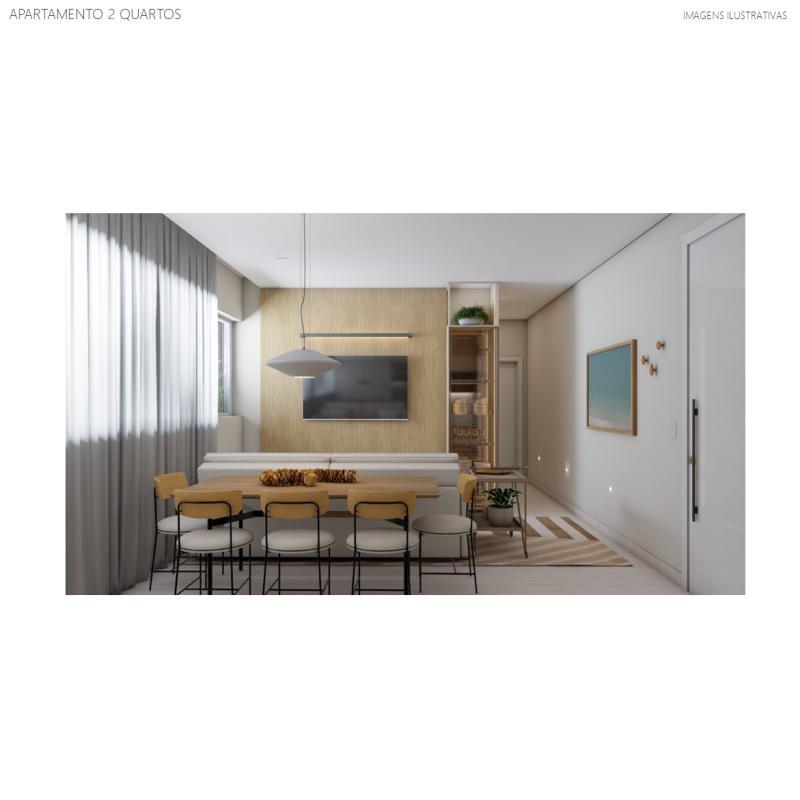 Apartamento, Centro, 2 Quartos, 1 Vaga
