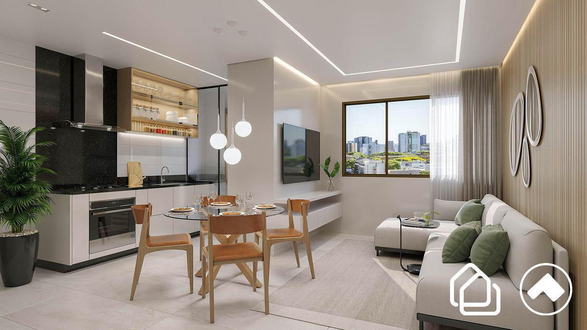 Apartamento, Funcionários, 2 Quartos, 2 Vagas, 1 Suíte