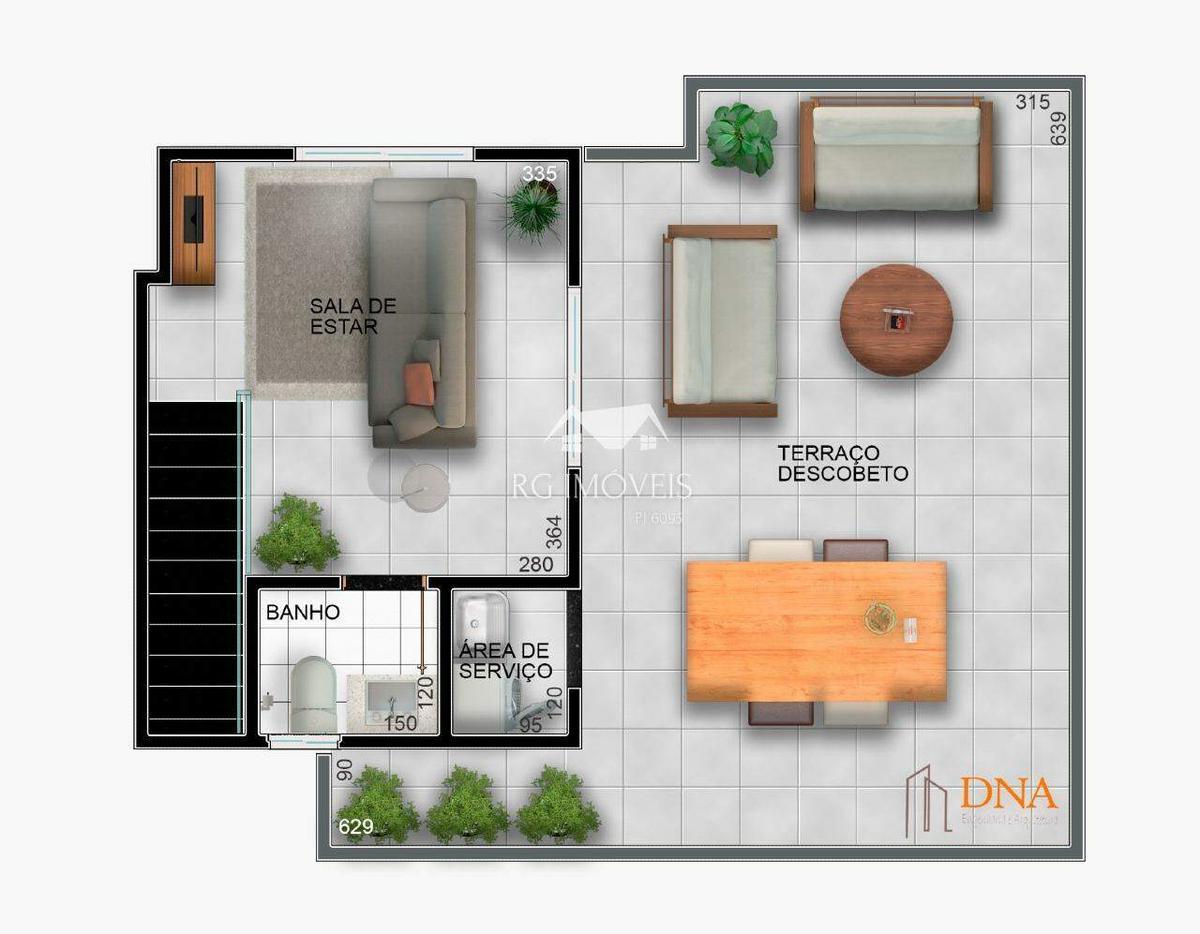Apartamento, Vale do Jatobá, 2 Quartos, 1 Vaga, 1 Suíte