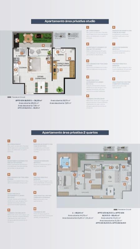 Apartamento, Glória, 2 Quartos, 1 Vaga, 1 Suíte