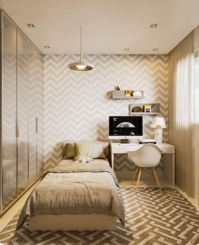 Apartamento, Teixeira Dias, 2 Quartos, 1 Vaga