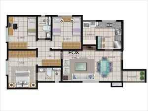 Cobertura, São Geraldo, 3 Quartos, 2 Vagas, 1 Suíte
