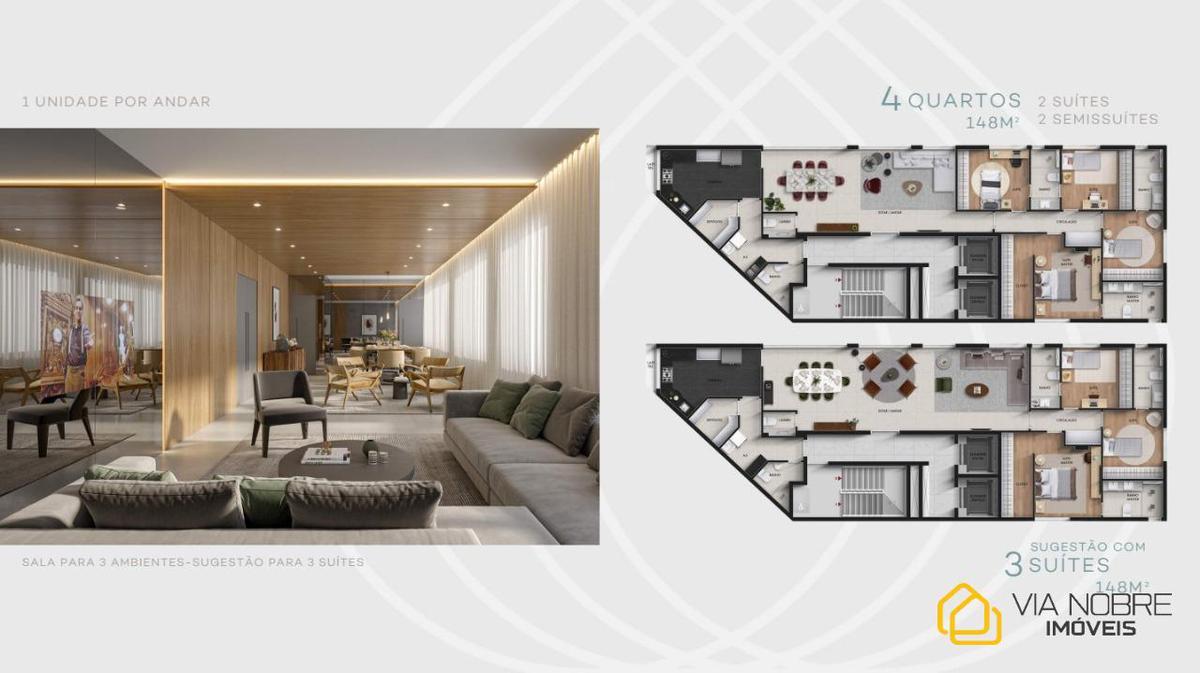 Apartamento, Savassi, 3 Quartos, 2 Vagas, 3 Suítes