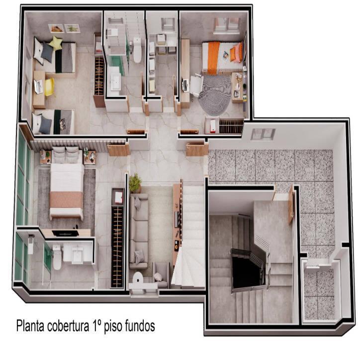 Apartamento, Horto, 2 Quartos, 2 Vagas, 1 Suíte