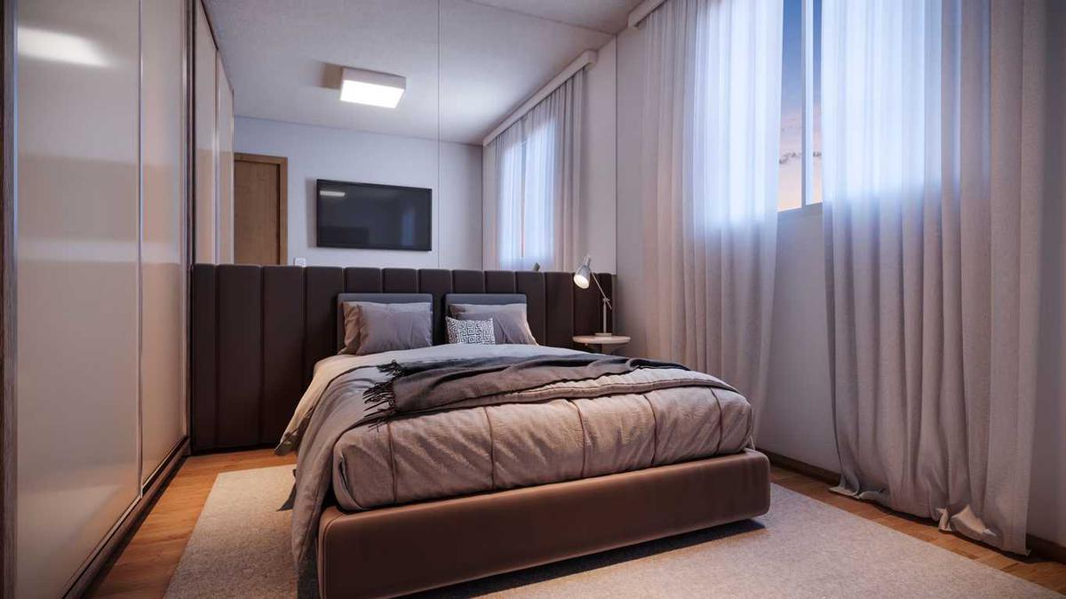Apartamento, Três Barras, 2 Quartos, 1 Vaga