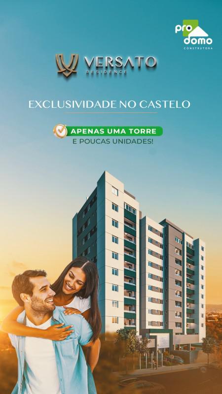 Apartamento, Castelo, 2 Quartos, 1 Vaga, 1 Suíte