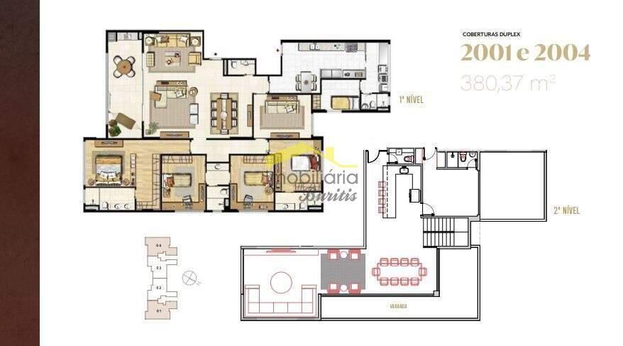 Apartamento, Vila da Serra, 3 Quartos, 2 Vagas